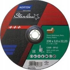 Disk prerës Norton Clipper C30R 230mm, 3.0mm, për gur e beton
