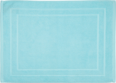 Tapet banjoje Atmosphera Bath Mat Aqua, 50x70 cm, pambuk, ngjyrë turkeze