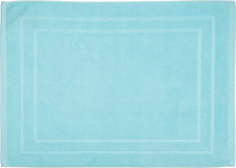 Tapet banjoje Atmosphera Bath Mat Aqua, 50x70 cm, pambuk, turkeze