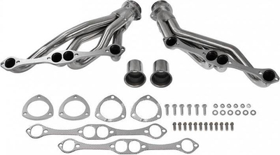 Kolektor shkarkimi TurboWorks për Chevrolet V8 1979-1991, çelik inox, krom