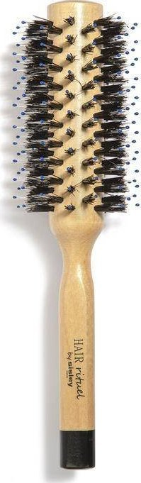 Furçë flokësh Hair Rituel by Sisley N2 Blow-Dry, profesionale, dorezë druri, ngjyrë natyrale