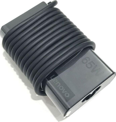 Adapter AC Lenovo 65W me USB Type‑C, 20V, 3.25A, i zi