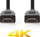 Kabllo HDMI Nedis Premium High Speed, 2 m, 4K@60Hz, e zezë