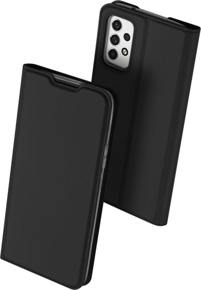 Mbrojtëse portofol Dux Ducis për Samsung Galaxy A52, me vend për kartë, e zezë
