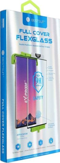 Xham mbrojtës Bestsuit FlexGlass 5D, për Samsung Galaxy S21 FE, full cover, transparent