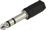 Adapter audio SSQ SS-1820, 3.5mm në 6.3mm, stereo, i zi