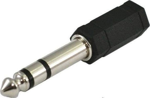Adapter audio SSQ SS-1820, 3.5mm në 6.3mm, stereo, i zi