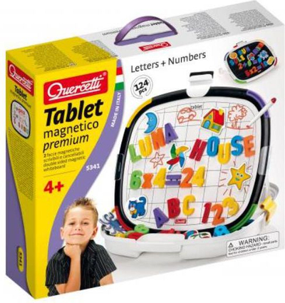 Dërrasë magnetike dyshe Quercetti Double-Sided Magnetic Board 5341, edukative, për fëmijë
