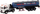 Kamion lodër cisternë Fuel Tank Truck TIR, shkalla 1:24, tinguj dhe drita, i bardhë