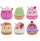 Lodër pelushi Squishmallows Mystery Scented Plush Dessert, 13 cm, me aromë ëmbëlsire, shumëngjyrëshe
