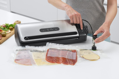 Pajisje për mbylljen e qeseve FoodSaver FFS017X, çelik