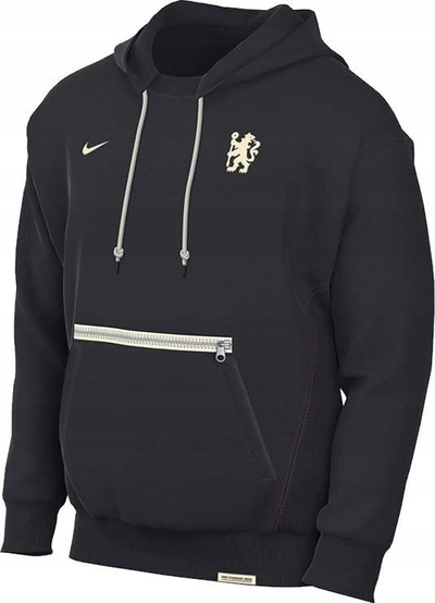 Bluzë me kapuç Nike Chelsea FC Standard Issue FN7766 426, për meshkuj, e kaltër navy