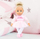 Kukull balerine Bayer Design Prima Ballerina Anna, 33cm, me muzikë, rozë