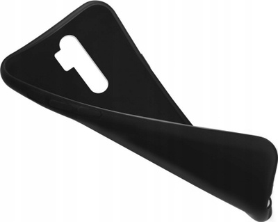 Mbulesë telefoni Matt Case Xiaomi Redmi Note 8 Pro, TPU fleksibël, mat antirrëshqitëse, e zezë