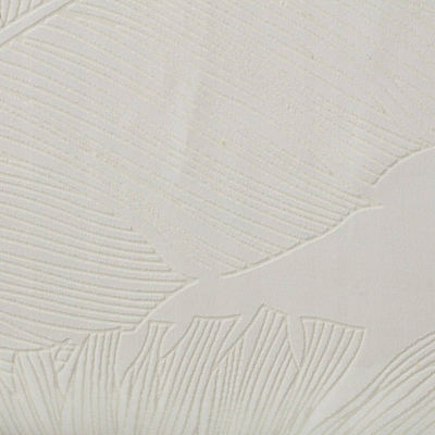 Perde Atmosphera Front Curtain Leaf, 60x120cm, me gjethe, e bardhë