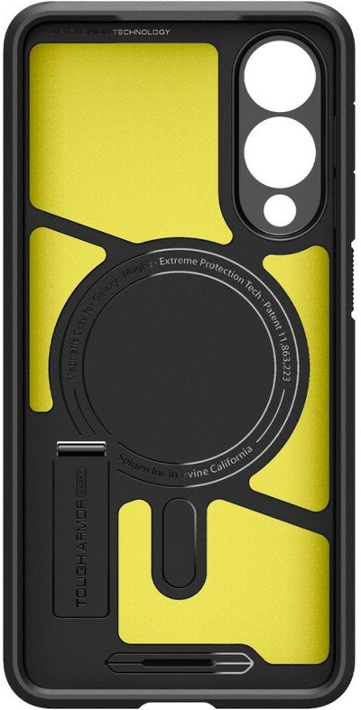 Kapotë mbrojtëse Spigen Tough Armor MagSafe, për Samsung Galaxy S25 Edge, e zezë