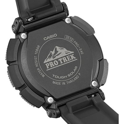 Orë për meshkuj Casio PROTREK Solar PRG-340-1ER (467), e hirtë