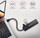 HUB USB Axagon HUE-C1A, 4 porta, USB 3.2 5Gbps, i zi
