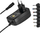 Adapter rryme Emos N3112, 3V–12V, 1500mA, me USB, i zi