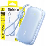 Power bank Baseus EnerFill FC21 Qpow 3 Ultra, 20000mAh, 22.5W, blu