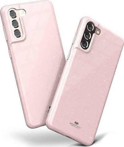 Kllapë telefoni Goospery Mercury Jelly për Samsung Galaxy A04s, TPU i butë, rozë e çelët