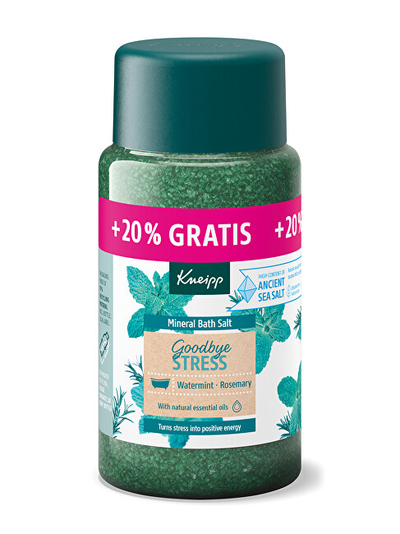 Kripë për vaskë Kneipp Goodbye Stress, 600 g