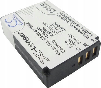 Bateri Li ion për kamera Kodak Pixpro AZ651, 7.4V, 1150mAh, e zezë
