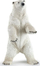 Figurë lodër Papo Standing Polar Bear, 14cm, e bardhë