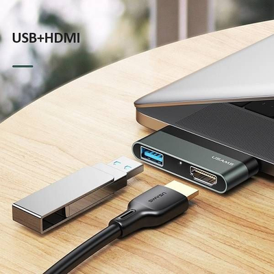 Përshtatës / Replikator Usams USB-C Station