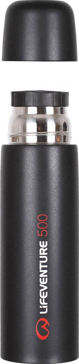 Termus TiV Vacuum Flask, çelik inoks, mban të ngrohta e të ftohta, ngjyrë argjendi
