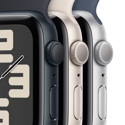 Apple Watch SE2 V2 GPS, 40mm, Midnight Aluminium Case me Midnight Sport Loop