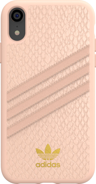 Mbulesë telefoni Adidas Originals Molded Case PU Snake, për iPhone XR, rozë