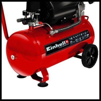 Kompresor me vaj Einhell TC-AC 420/50/10, 2200W, 50L, i kuq - 4