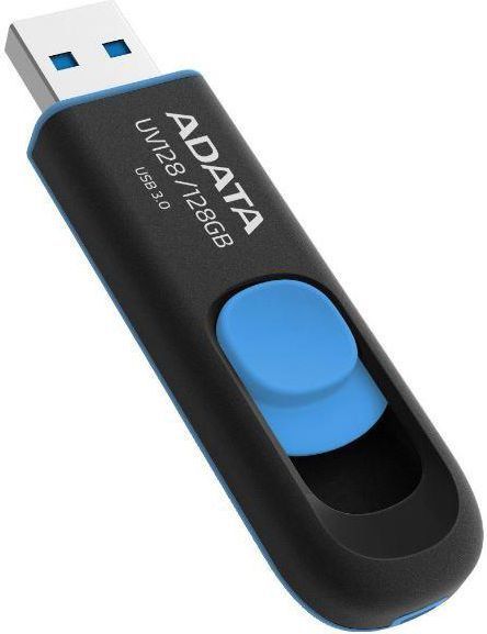 USB Pendrive ADATA UV128, 128GB, USB 3.2 Gen 1, i zi/i kaltër