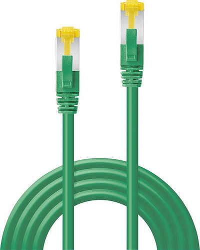 Kabllo rrjeti Lindy Patch Cable Cat6A, S/FTP, 1m, e gjelbër