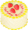 Lodër për qen Dingo Rubber Birthday Cake, 10cm, gome