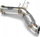 Downpipe shkarkimi BMW N57X 550d 750d F01 F02 F10 F11, çelik inox, diametër 90mm