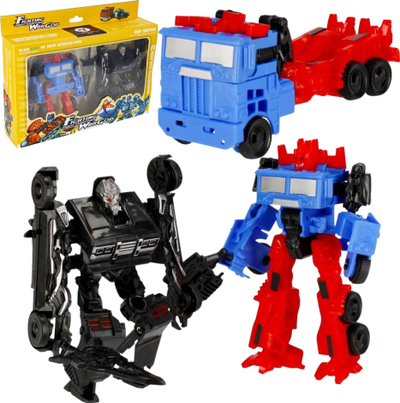 Lodra robot që transformohet Mega Creative Robot Auto, set me kamion dhe robot, plastike, shumëngjyrëshe
