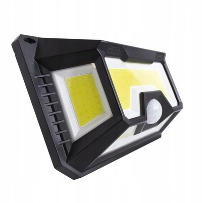 Соларна LED светилка NVOX WMC-WL6018, 156 LED, сензор за движење, црна