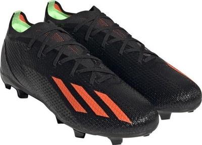 Këpucë futbolli Adidas X Speedportal.2 FG, për burra, fushë e fortë, të zeza