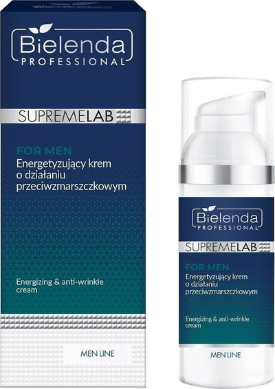 Krem fytyre Bielenda Supremelab Men Line Energizing Anti Wrinkle, kundër rrudhave, për meshkuj, 50 ml