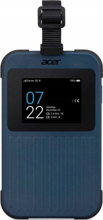 Modem portabël Acer Connect Enduro M3, 5G LTE, Wi-Fi 5 Wi-Fi 6, blu