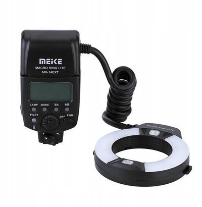 Blic unazor Meike MK14 EXT за Nikon, i-TTL, дневна светлина