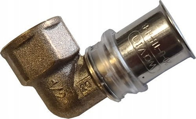 Колено 90° Вавин Тигрис M5, бронза, 20x1/2" ВН