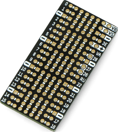 Pllakë prototipi Pimoroni Pico Proto për Raspberry Pi Pico