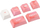 Set keycaps Traitors Keys ZASHIKI WARASHI, 6 copë, PBT, rozë e bardhë