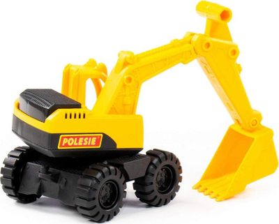 Lodër eskavator Polesie Expert Mini 86358, makinë ndërtimi, me ngjyra