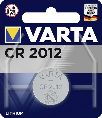 Bateri Varta CR2012, 70 mAh, 3V
