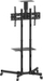 Количка за телевизор Reflecta 70VCE-Shelf, 37"-70", капацитет 50 kg, црна