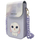 Çantë telefoni Nimmy Big Eyed Pet 2.0 Rabbit, me zinxhir plastike, për kalamaj, vjollcë